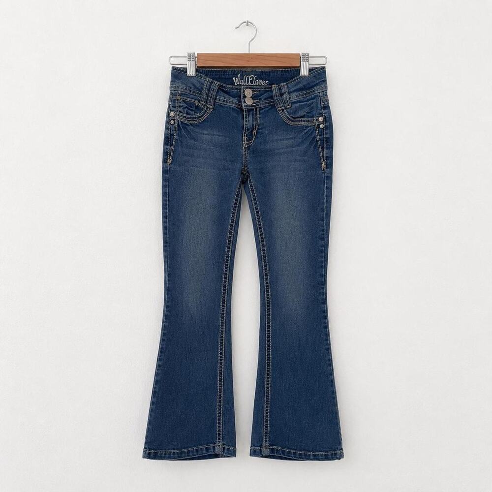 wallflower y2k low rise flare jeans size 1